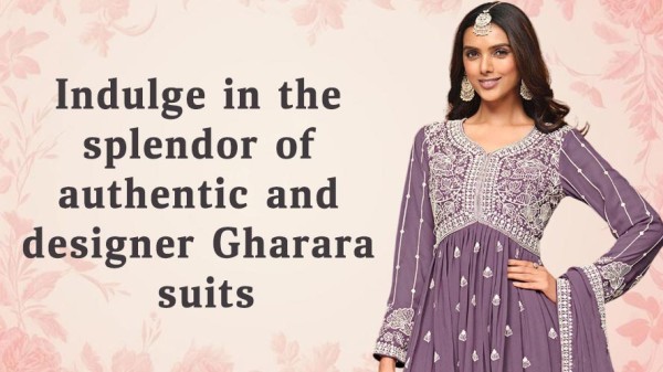 Indulge in the Splendor of Authentic and Designer Gharara Suits