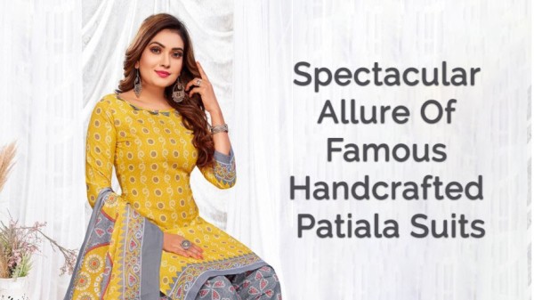 Spectacular Allure Of Famous Handcrafted Patiala Suits