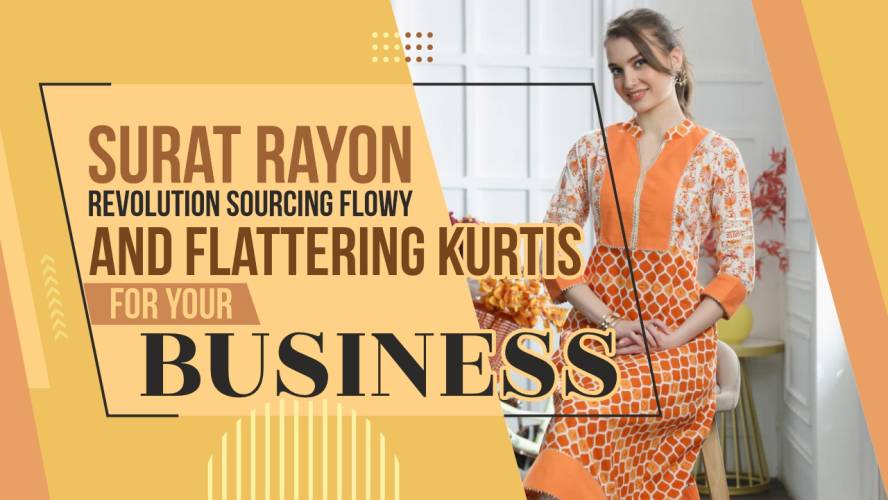 Surat Rayon Revolution Sourcing Flowy And Flattering Kurtis for Your Business