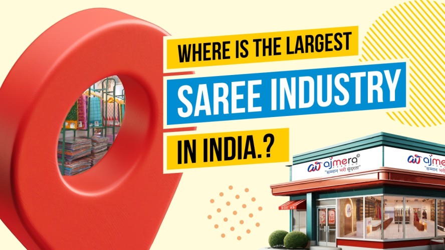 Where Is The Largest Saree Industry In India