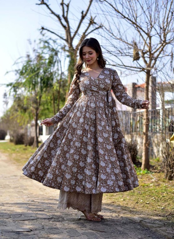 Anarkali Cotton Kurti Manufacturers in Malaysia