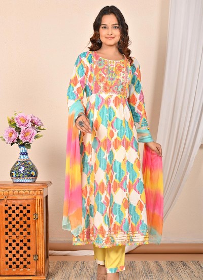 Chiffon Ladies Suits Manufacturers in Badami