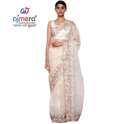 Embroidered Silk Sarees in Indore