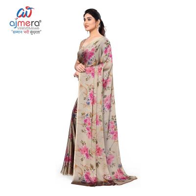 Floral Print Saree in New Zealand