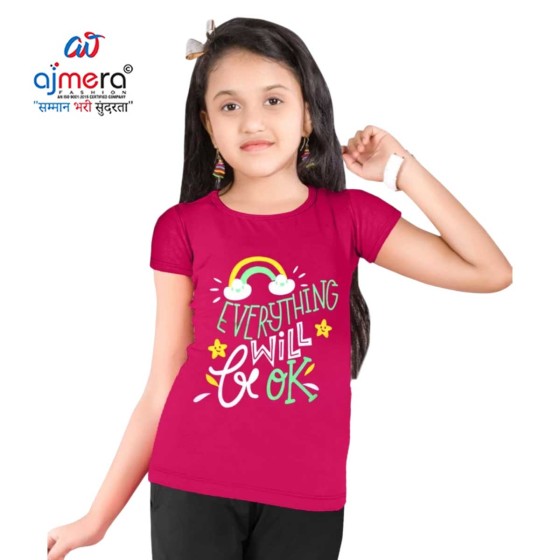 Girls T-shirts Manufacturers in Bundi