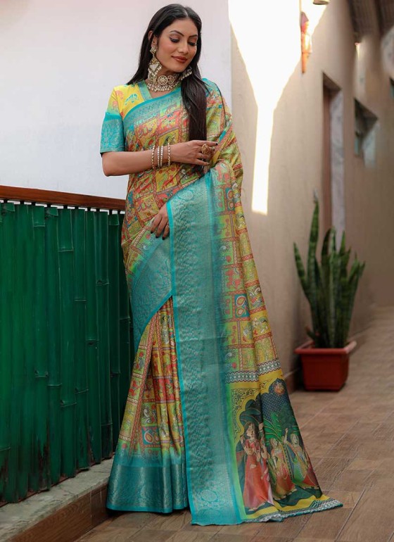 Kalamkari Saree Manufacturers in Bidar