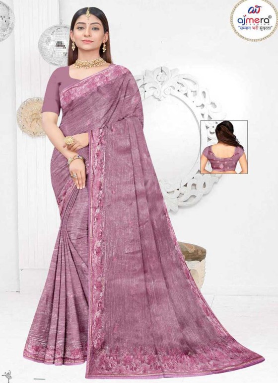 Polyester Dyed Thread Sarees Manufacturers in Alappuzha