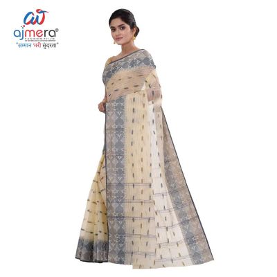 Printed Cotton Saree in Italy
