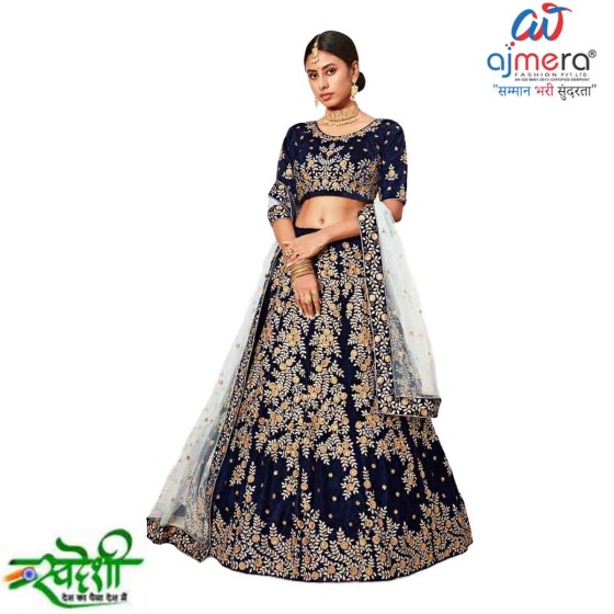 Velvet Lehenga Choli Manufacturers in Rajmahal