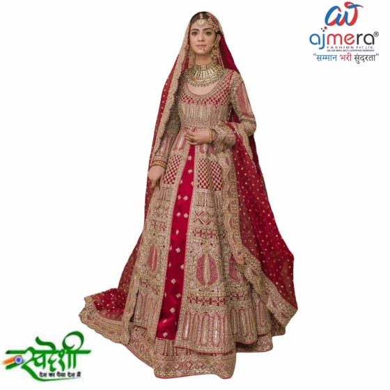 Wedding Lehenga Manufacturers in Rajmahal