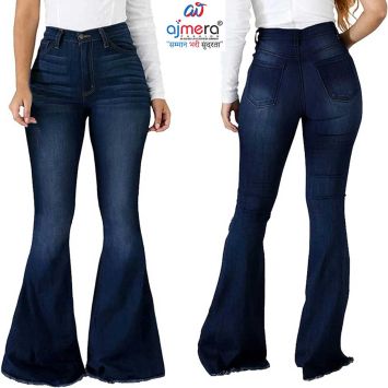 Women Bell Bottom Jeans Manufacturers in Gujarat