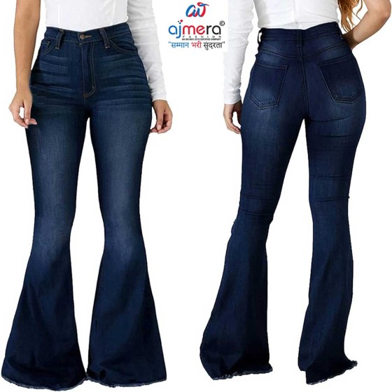 Women Bell Bottom Jeans Manufacturers in Pithoragarh