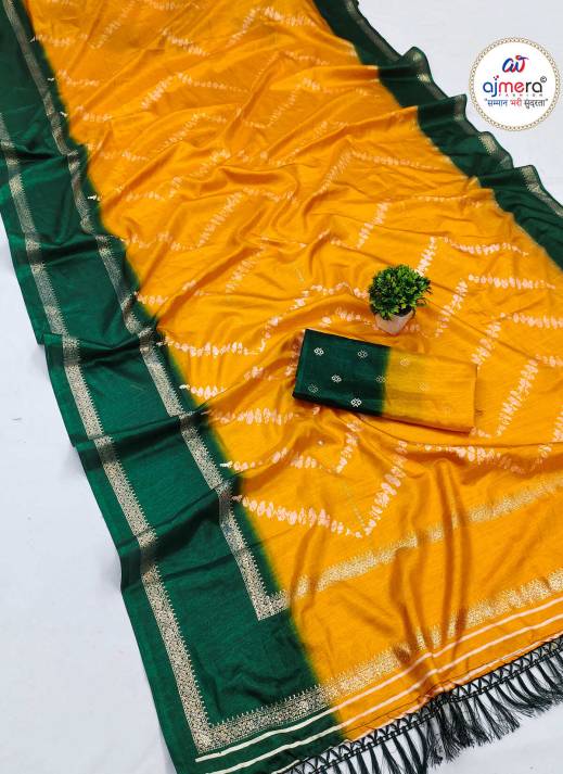  Affordable Tussar Silk Sarees – Best Collection at Ajmera Fashion  in Surat