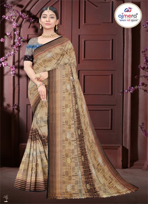  Affordable Weightless Fabric Sarees – Elegant Style Without the Splurge  in Surat