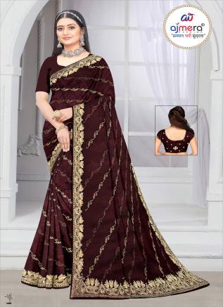  Best Trendy Collection Embroidered Sarees – Modern Elegance with Exquisite Detailing Manufacturers, Suppliers, Exporters in Italy