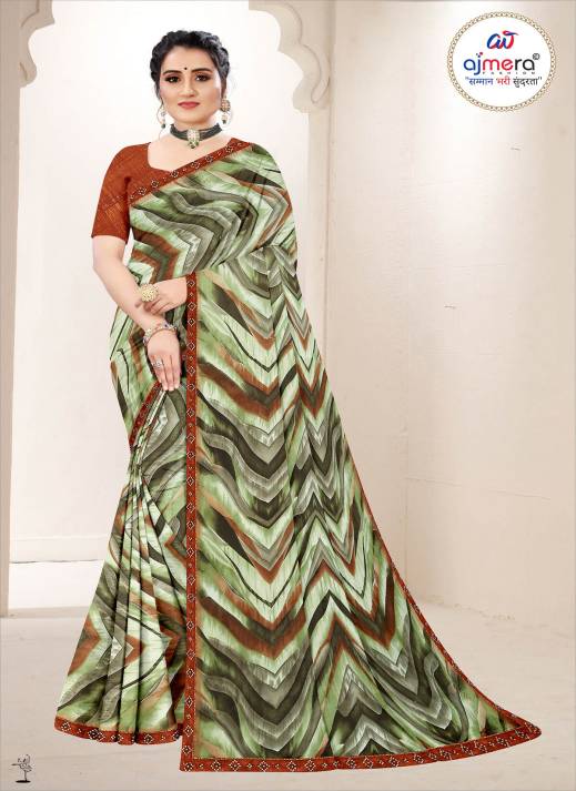  Bollywood Latest Border Saree – Glamour and Elegance Inspired by the Silver Screen  in Surat