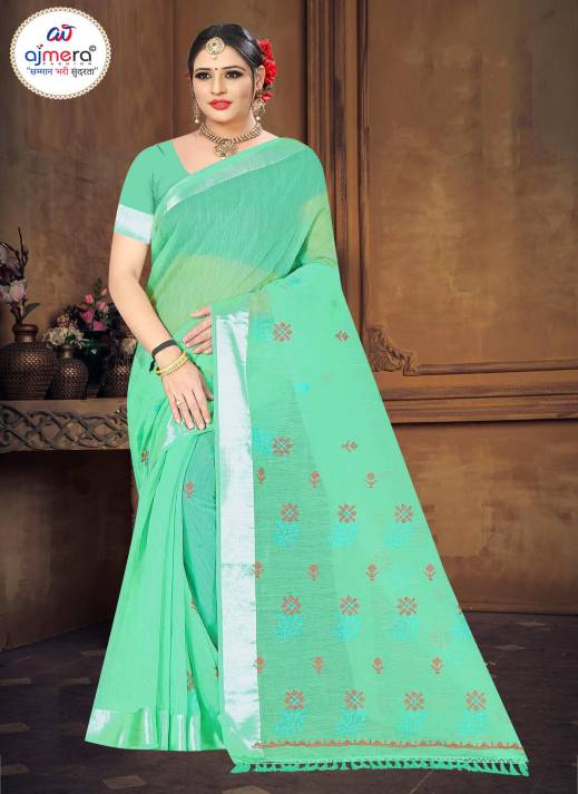  Butta Cotton Saree – Elegant Simplicity with Traditional Touch  in Surat