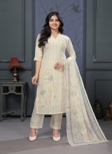  Chikan Kari Kurti with Timeless Embroidery