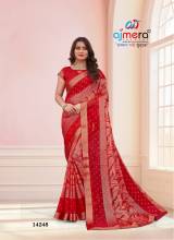  Crave Minimalist Saree with Understated Eleganc AFPL(14242)