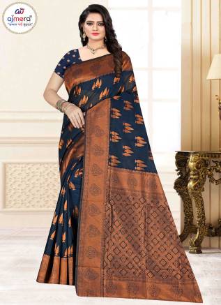 Desi Geet Cotton Saree – Traditional Melodies with Modern Comfort Manufacturers, Suppliers, Exporters in Italy