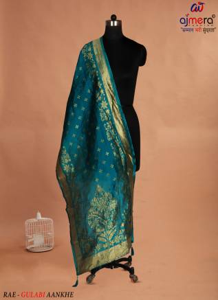  Embroidered Silk Dupatta – Elegance Redefined with Exquisite Detailing Manufacturers, Suppliers, Exporters in Ooty