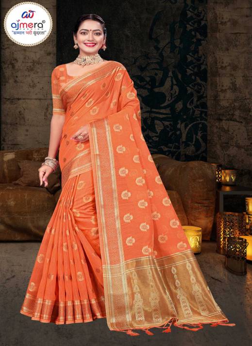  Fancy Cotton Saree – Stylish Comfort with a Touch of Glamour  in Surat