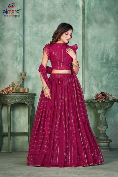  Georgette Lehnga (5)  in Surat