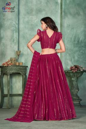  Georgette Lehnga (5) Manufacturers, Suppliers, Exporters in Etah