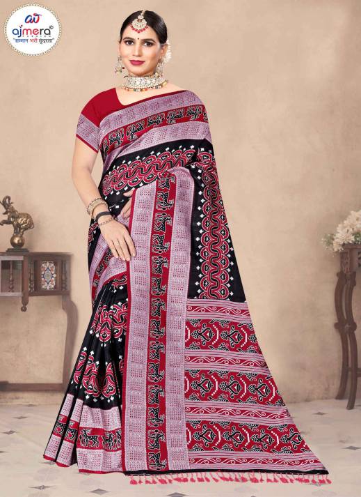  Good Vibe Cotton Saree – Effortless Elegance with a Modern Twist  in Surat