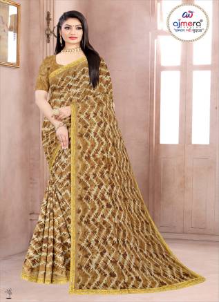  Latest 2024 Collection Border Saree – Contemporary Elegance with Timeless Borders Manufacturers, Suppliers, Exporters in Etah