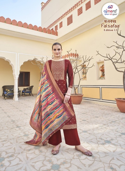  Latest Refined Silk Ladies Suits – Elegant Luxury for the Modern Woman  in Surat