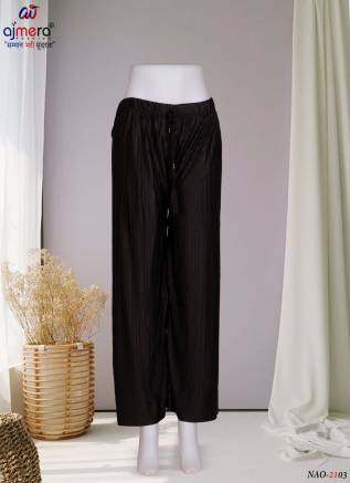  New Collection Dark-Colored Palazzo Pants  Manufacturers, Suppliers, Exporters in Guna