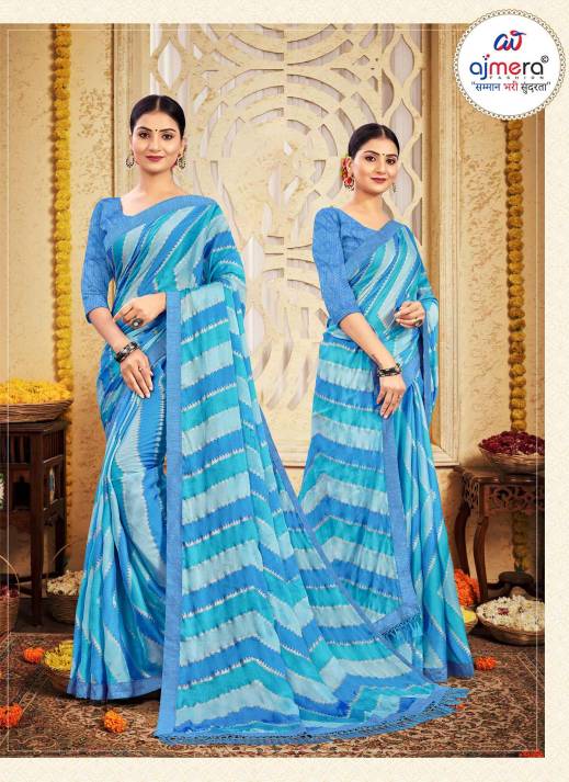  New Collection Lehariya Saree – Vibrant Waves of Tradition  in Surat