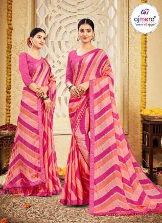  New Collection Lehariya Saree – Vibrant Waves of Tradition Manufacturers, Suppliers, Exporters in Okha