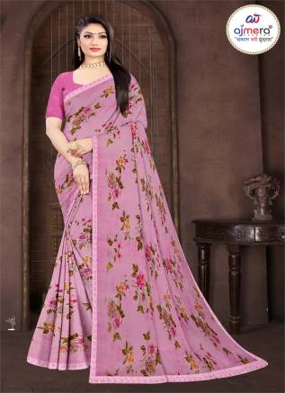  New Collection Printed Georgette Saree – Fresh Styles in Lightweight Elegance Manufacturers, Suppliers, Exporters in Kenya