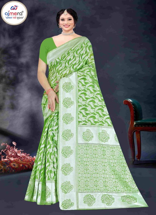  Polyester Cotton Saree – Easy Care with a Stylish Look  in Surat