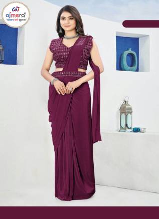  Ready-to-Wear Saree – Best Price by Ajmera Fashion Manufacturers, Suppliers, Exporters in France