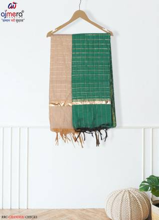  Traditional Chanderi Silk Dupatta – A Timeless Classic Manufacturers, Suppliers, Exporters in Diu