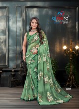 68 GM Georgette Saree with Elegant Drape AFPL(34776)