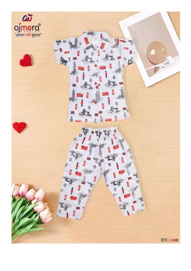 Affordable Boys Nightwear & Loungewear - Wholesale at Manufacturer Rates Manufacturers, Suppliers, Exporters in Maheshwar