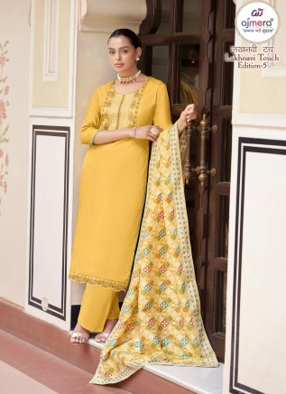 Affordable Chanderi Ladies Suits – Classic Elegance Without the Splurge Manufacturers, Suppliers, Exporters in Surat