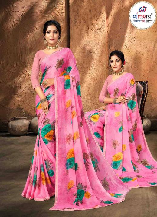 Affordable Chiffon Saree – Classic Elegance at a Great Price  in Surat