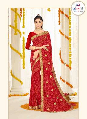 Affordable Chundari Saree – Classic Elegance at Low Prices Manufacturers, Suppliers in Surat