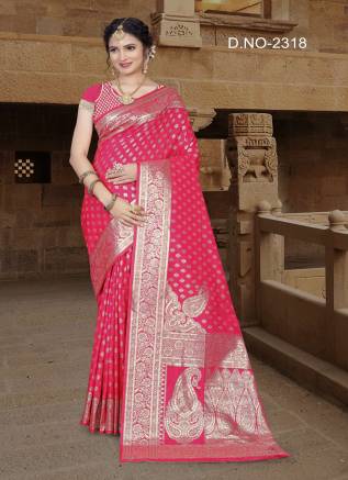 Affordable Jacquard Silk Sarees in Best Collection – Ajmera Fashion Manufacturers, Suppliers, Exporters in Bangladesh