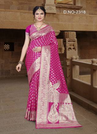 Affordable Jacquard Silk Sarees in Best Collection – Ajmera Fashion Manufacturers, Suppliers, Exporters in Bangladesh