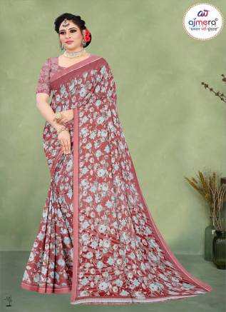 Affordable Printed Chiffon Saree – Stylish Elegance at a Great Price Manufacturers, Suppliers, Exporters in United Arab Emirates