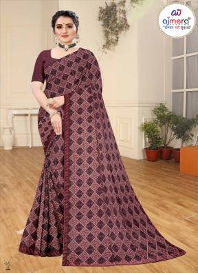 Affordable Printed Saree – Stylish Elegance on a Budget Manufacturers, Suppliers in Surat