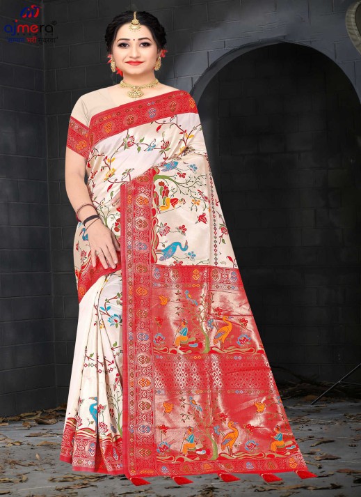 Affordable South Indian Silk Saree – Elegant Tradition at a Budget-Friendly Price  in Surat