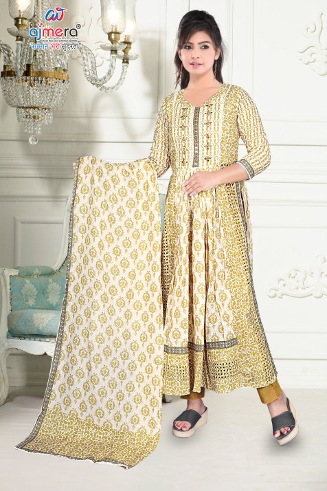 Anarkali Kurti with Flowing Elegance  in Surat