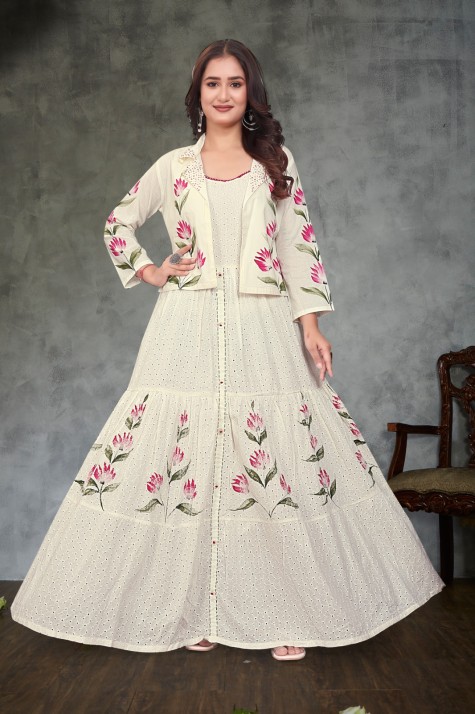 Anarkali Kurti with Timeless Grace  in Surat